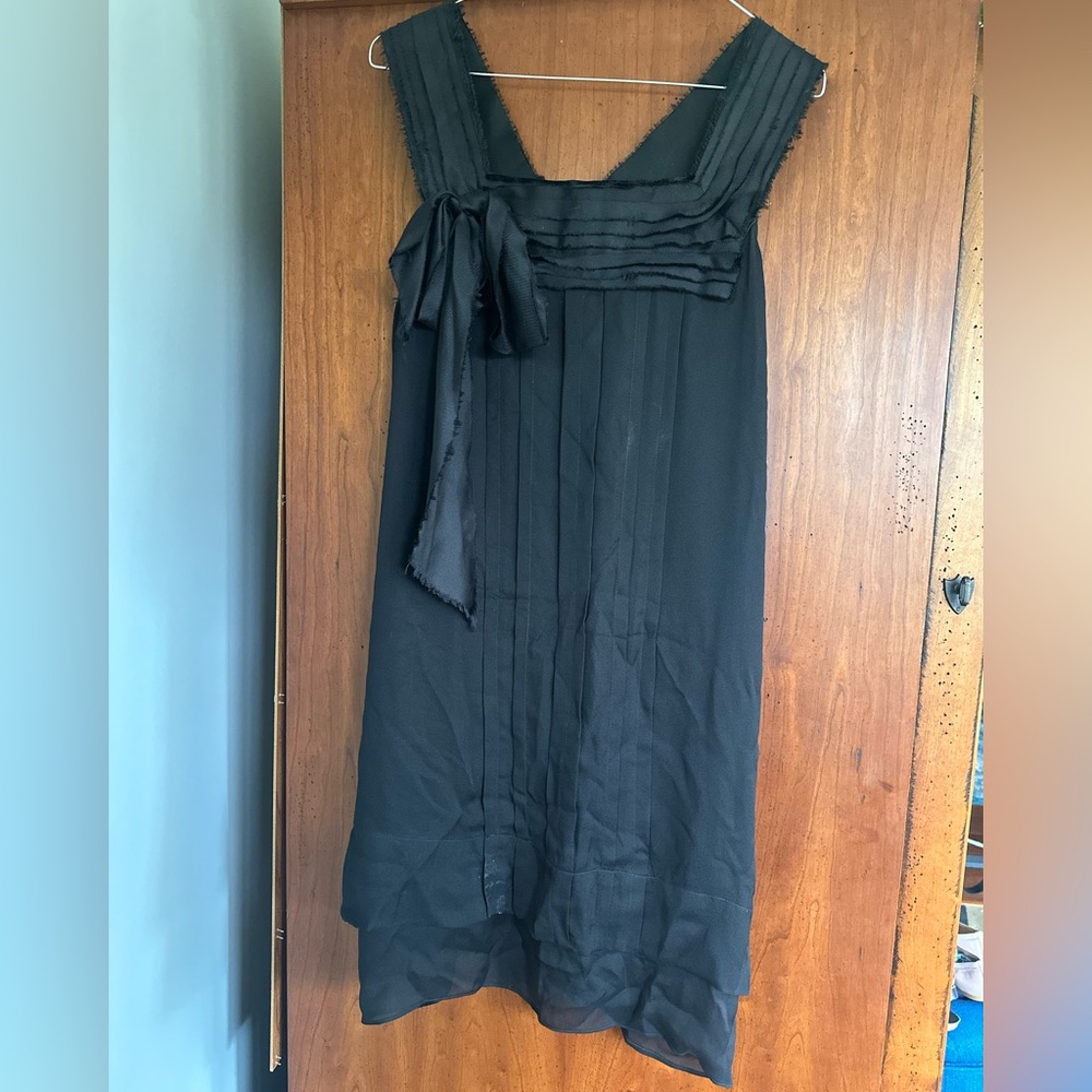 Charles Chang Lima cute black cocktail dress. Size 4.